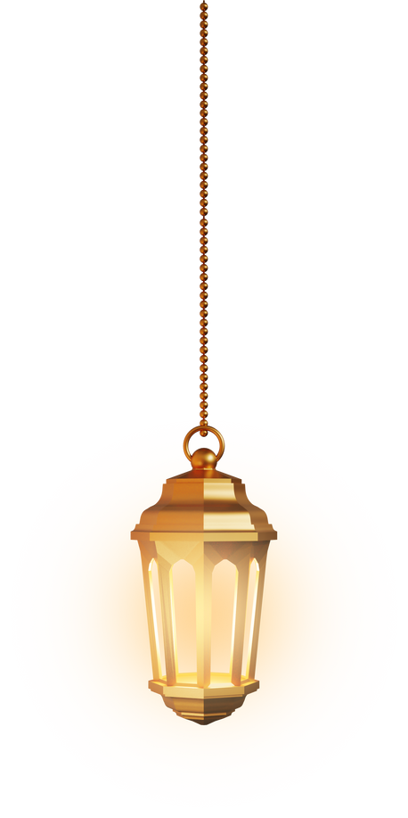 Oriental lamps Islamic Arabic Lantern Icon